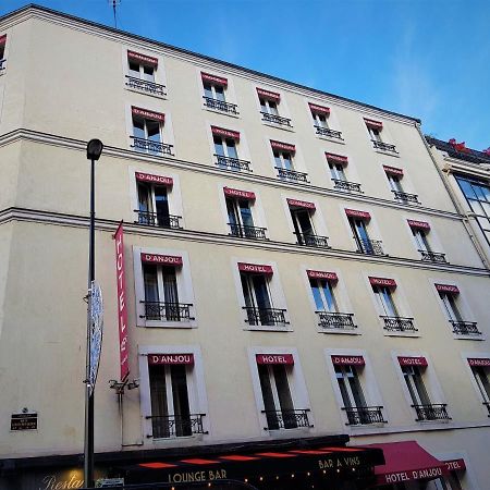 Hotel D'Anjou Levallois-Perret Eksteriør billede