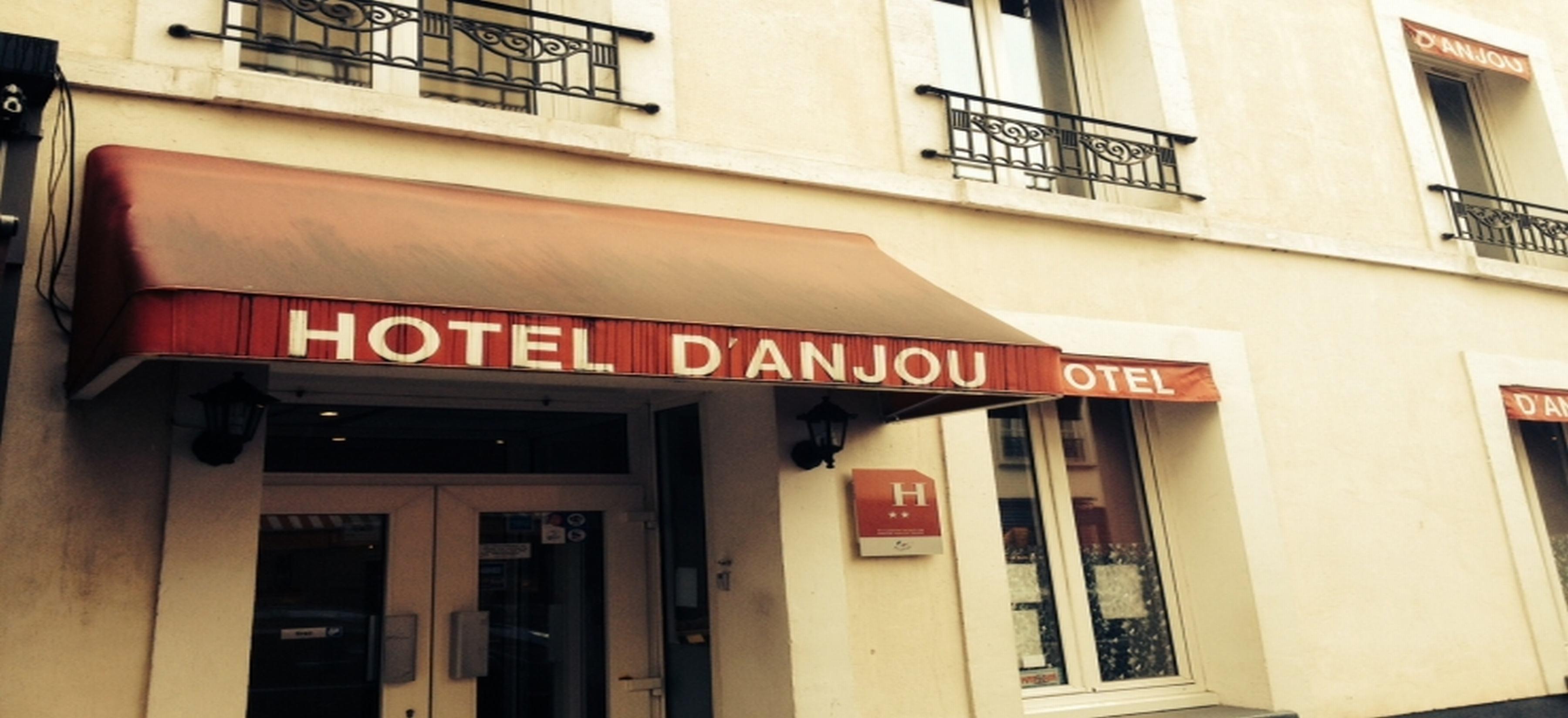 Hotel D'Anjou Levallois-Perret Eksteriør billede