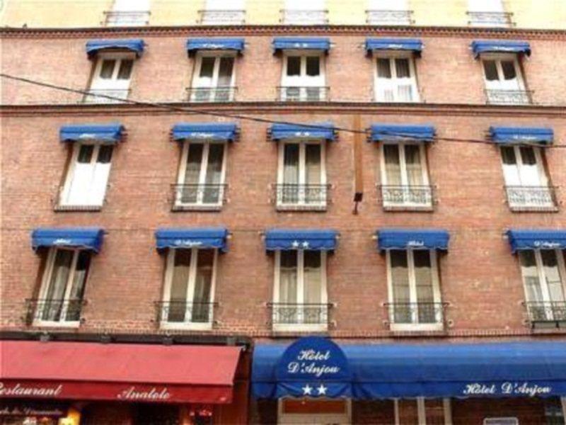 Hotel D'Anjou Levallois-Perret Eksteriør billede